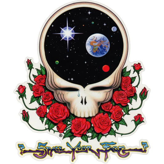 Grateful Dead Space Your Face Sticker
