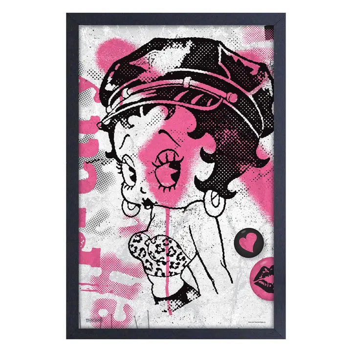 Betty Boop Framed Print