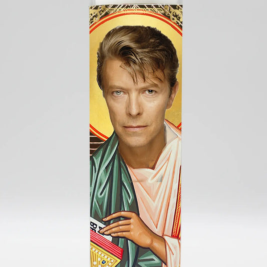 Saint 'Ziggy' David Bowie Candle