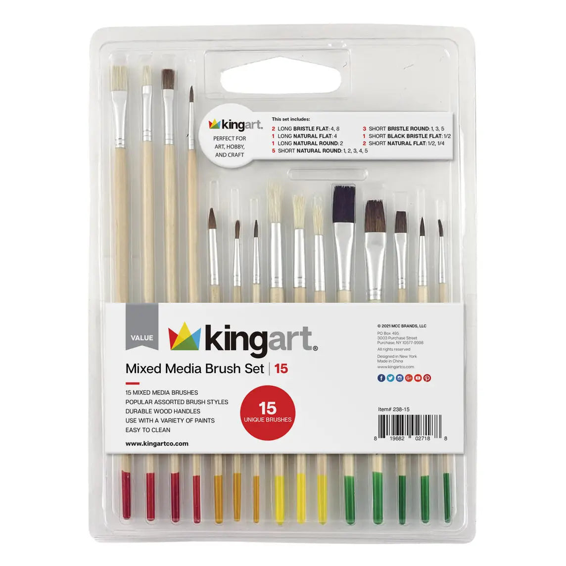Brush Set 15 Pc.