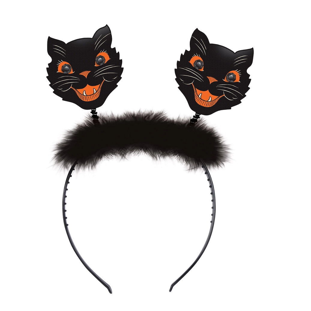 Black Cat Bopper Headband