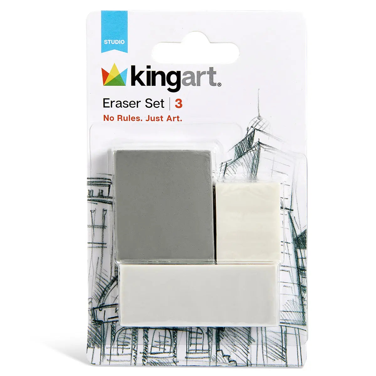 Eraser Set 3 Pc.