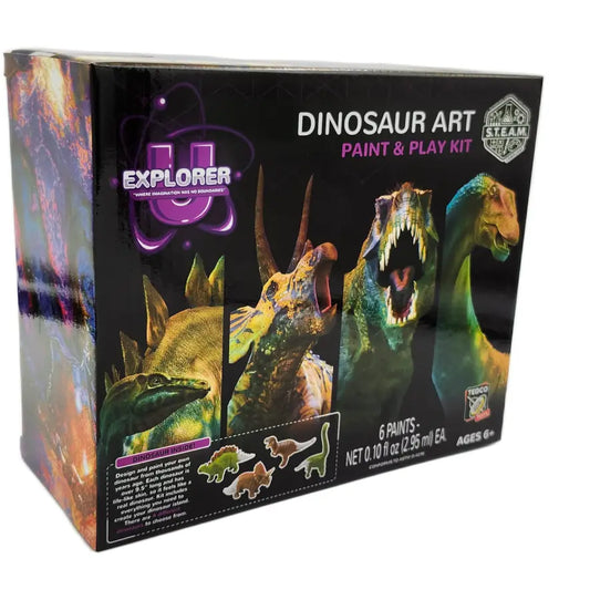 Dinosaur Paint and Play Kit