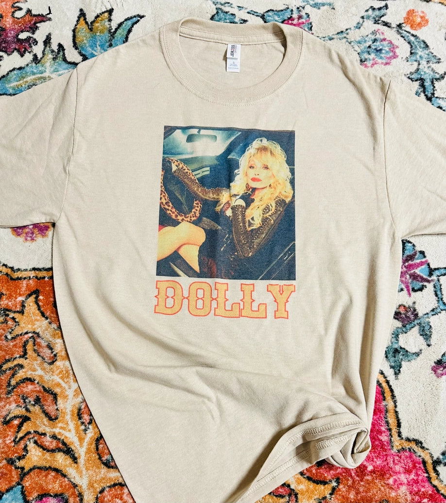 Dolly Parton Car T-Shirt