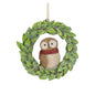Owl in Wreath Ornament