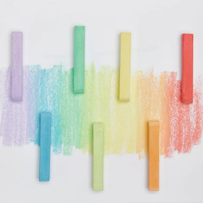 Square Chalk Pastels 24 Pc