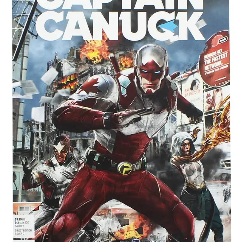 Captain Canuck #1 Comic Book (Nerd Block Cover)