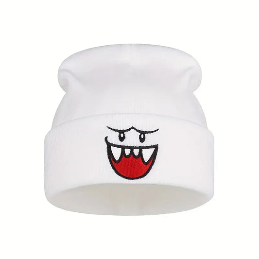 Ghost Knit Beanie Cap