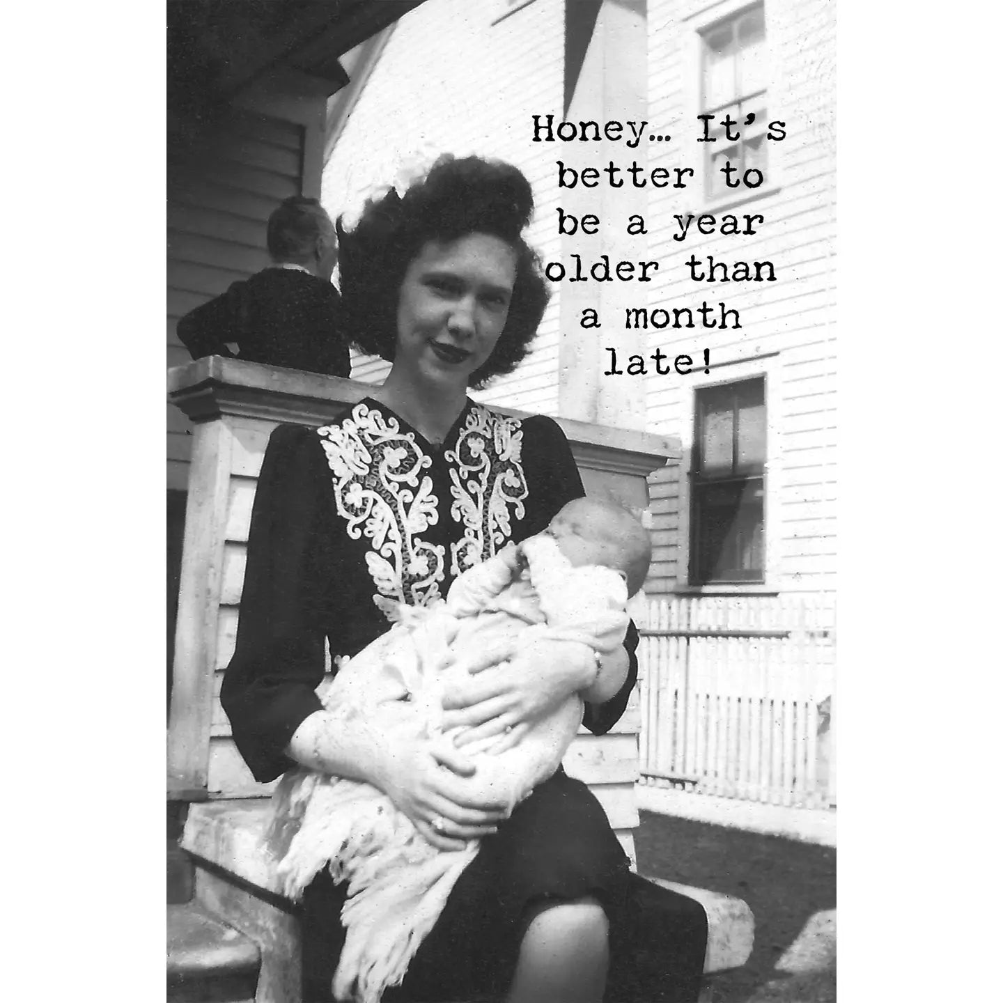 Year Older Birthday Card