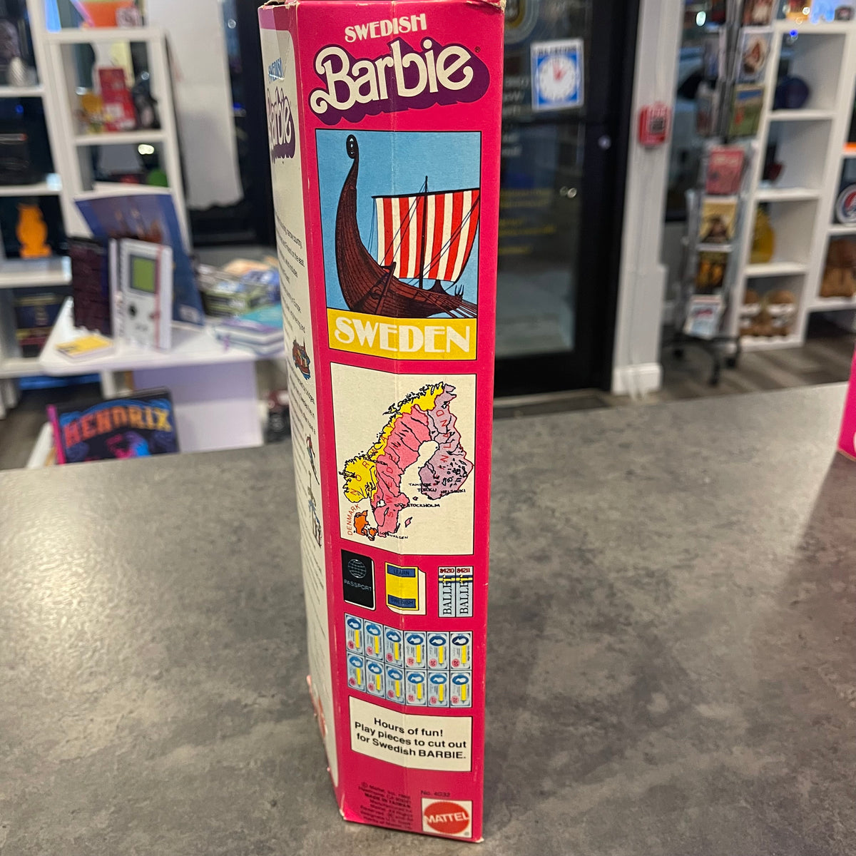 1982 Swedish Barbie Mattel No. 4032
