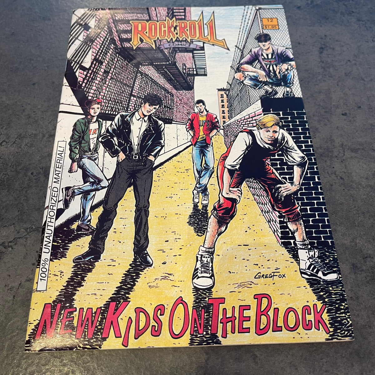 Rock and Roll Comics NKOTB