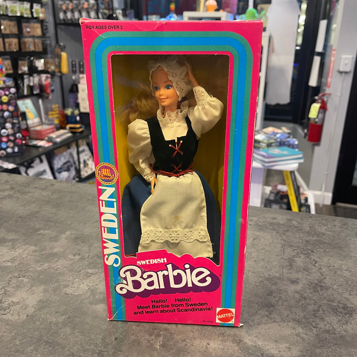 1982 Swedish Barbie Mattel No. 4032