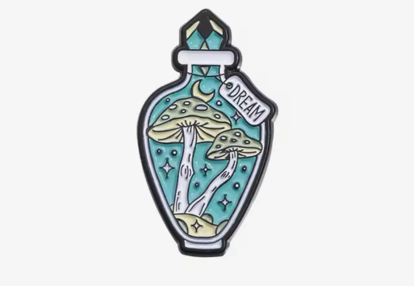 Mushroom Enamel Pin