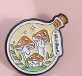 Mushroom Enamel Pin