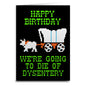 Oregon Trail Birthday Card
