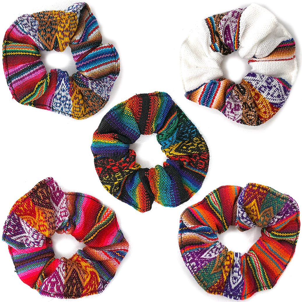 Peruvian Hair Scrunchie