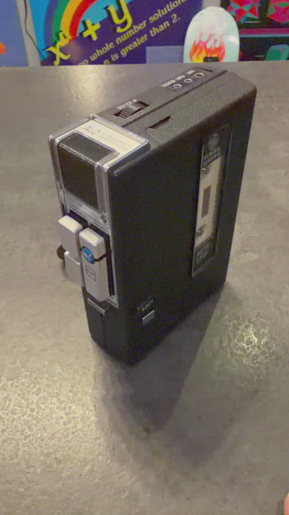 GE Pro Portable Cassette Recorder Model: 3-5311C (sorta like a Walkman)