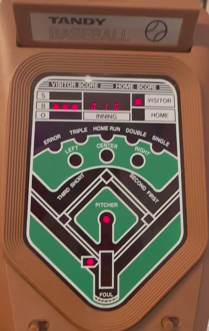 Tandy Electronic Baseball