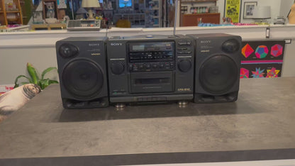 Sony AM/FM/CD/Tape Boombox CFD-510