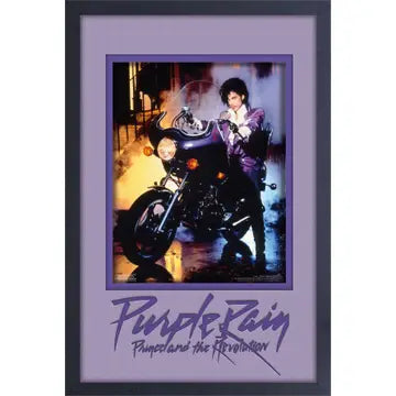 Purple Rain Framed Print