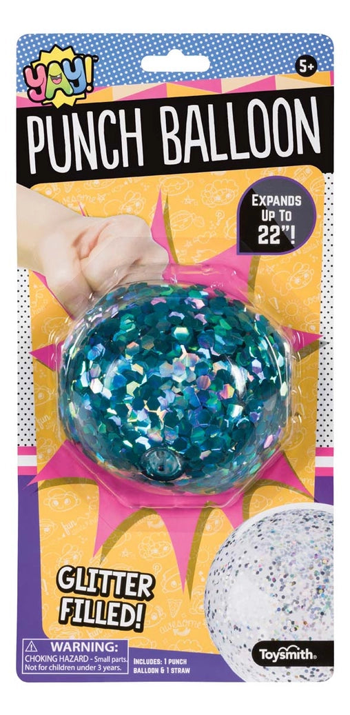 Giant Glitter Punch Balloon