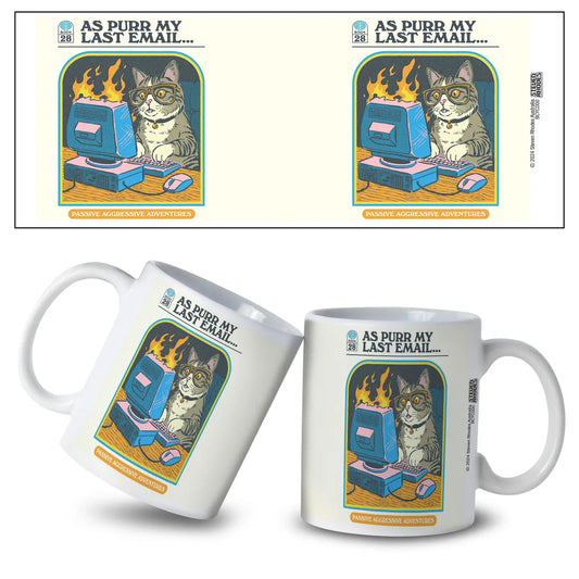 As Purrr My Last Email Mug