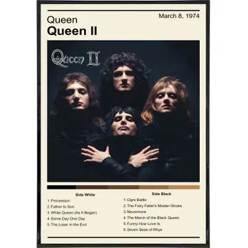 Framed Queen Floyd Poster Print