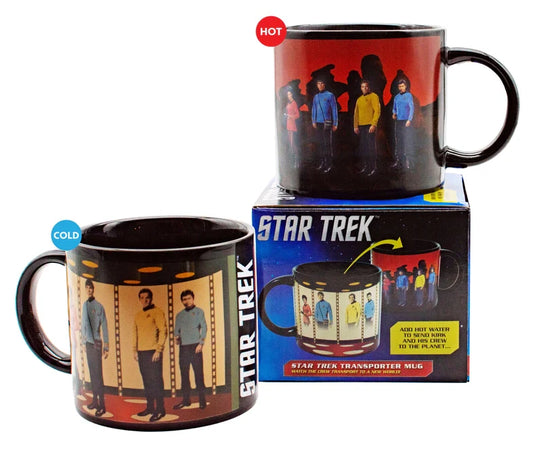 Star Trek Transporter Heat Changing Mug