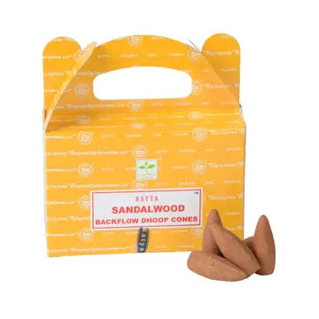 Satya Backflow Incense Cones