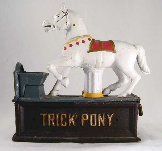 Cast Iron Pony Bank