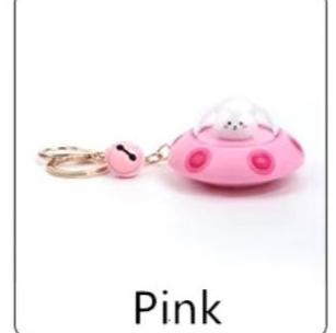 UFO Kitty Light Up Keychain