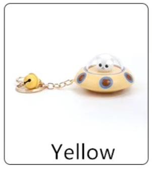 UFO Kitty Light Up Keychain